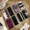 Элегантный черный дизайн с кружевным принтом Чехол для телефона Для iPhone 17,16,15,14,13,12,11 Plus,Pro Max,XS,Мягкий силиконовый черный чехол
