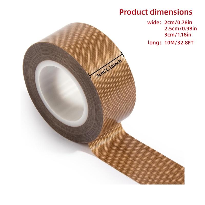PTFE coated glass fiber PTFE tape, used for heat sealing machines, circuit boards, high temperature non stick and heat-resistant