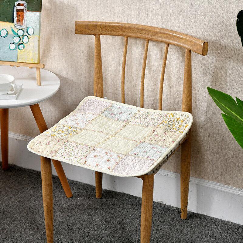 Подушка для стула с завязками, подушка для стула, фермерский дом, цветочное кухонное обеденное сиденье G