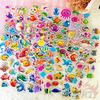 12Sheets/set Marine Animals  Rewards Sticker Puffy Bubble Toys Stickers