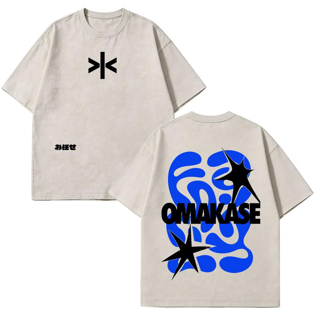 Alvaro Diaz Omakase Album 2026 Tour Merch T Shirt Unisex Unisex Hiphop Tshirt Shortsleeved Casual Cotton Vintage Washed Tshirts