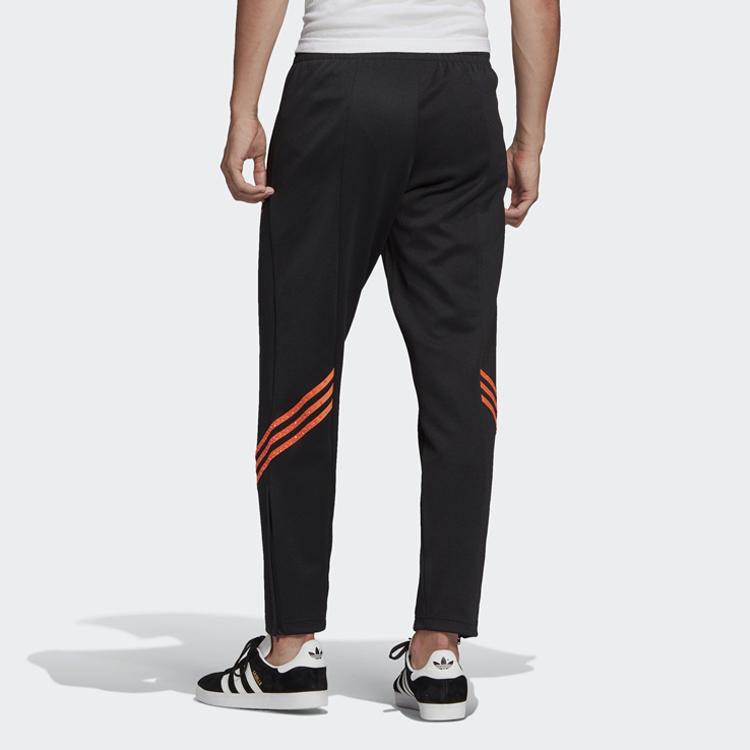 adidas Оригинальные брюки-джоггеры Originals Trefoil x Swarovski с кристальным логотипом, унисекс, Черный GS2632