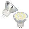 4pcs/set MR11 LED Spot Light Bulb with Dual Needle Base 360 Degrees  Heat Dissipation 3W 12 LEDs Lamp