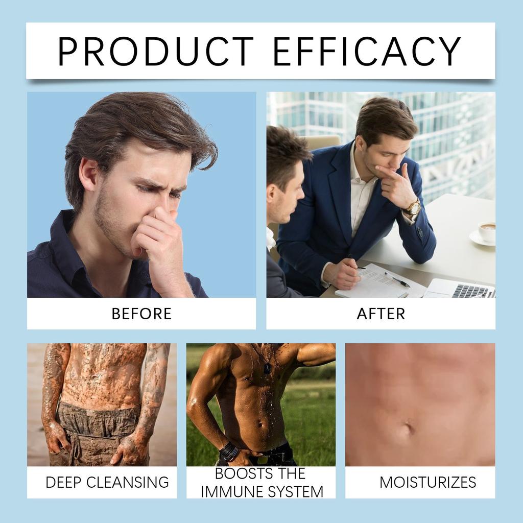 Мужское мыло для ванны, нежное очищение кожи, удаление запаха тела, свежее и комфортное для тела