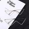 Women Metal Rhinestone Rhinestones Glasses Frame Triangle Glasses Frame Fake Glasses Glasses Frame