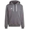 Adidas gray men's hoodie, size XXL