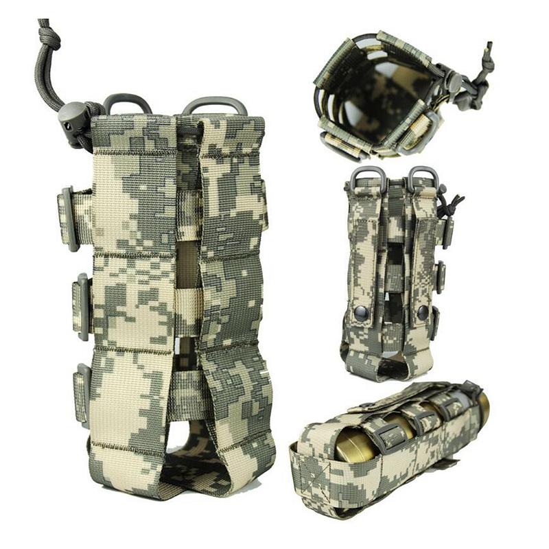 Water Bottle Pouch Oxford Military Canteen Cover Holster Outdoor Camping Kits Holder Travel Kettle Bag With Molle System