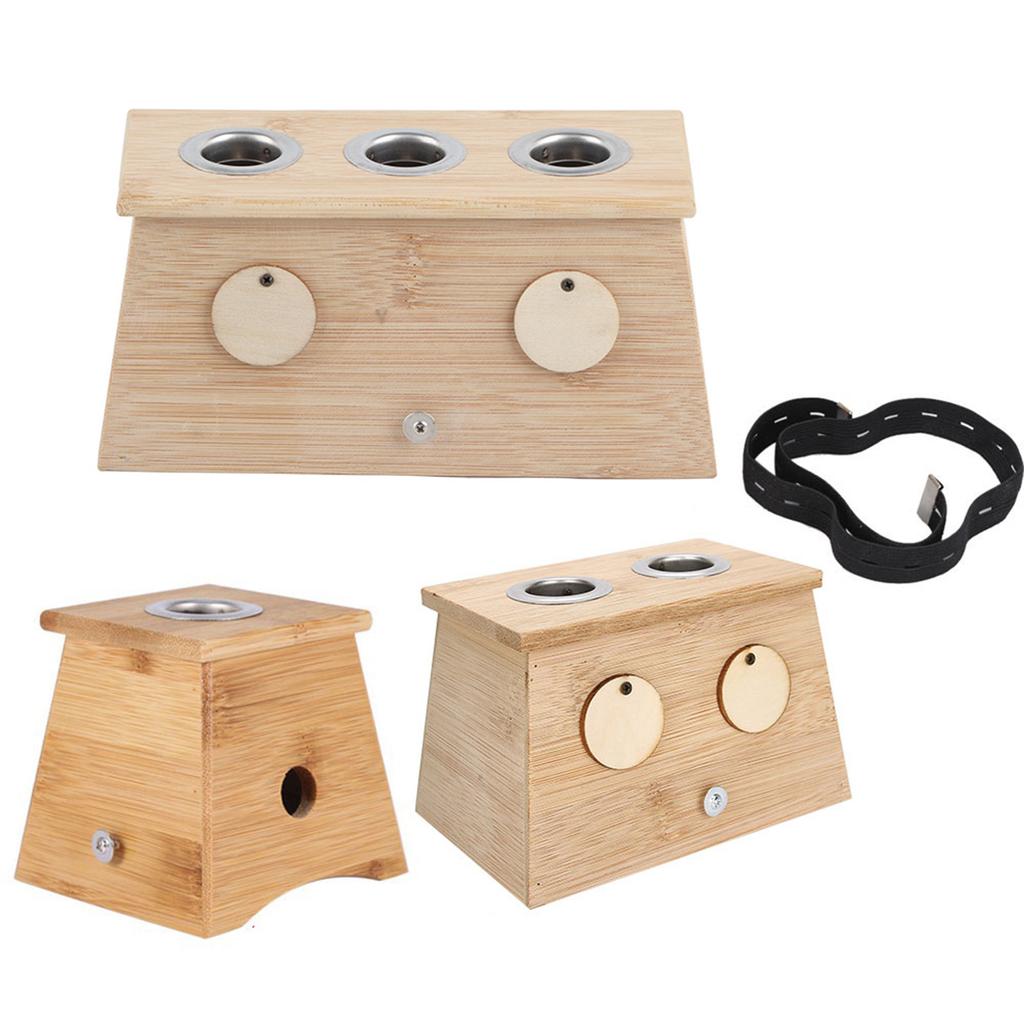 3 Типа Популярная Моксибустионная Бамбуковая Коробка Держатель для Мокса-Роллов Палочек Чехол Инструмент для Массажа Акупунктурных Точек