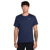 Nike Mens Miler Swoosh Reflective Detail T-Shirt
