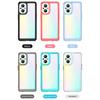 For Cover OPPO Reno 8 Lite Case Reno 8 Lite Capa New Shockproof Bumper Clear Transparent Multicolor For Fundas Reno 8 Lite Cover