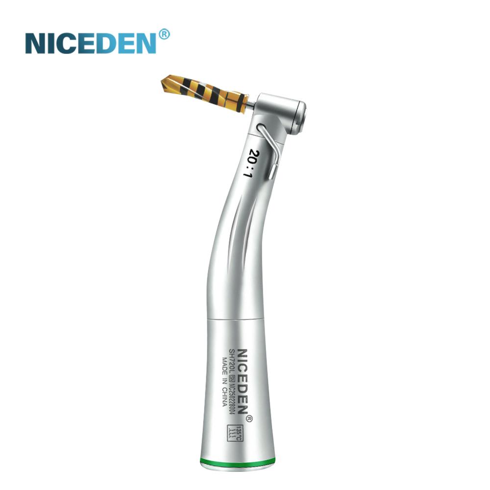 Niceden Наконечник для хирургической имплантации зубов 20:1 Уменьшение оптического внешнего и внутреннего крутящего момента охлаждения : 80 Нсм макс.: 2000 мин-1