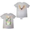 Zac Brown Band T-Shirt: Eagle (Natural) (Back Print) OFFICIAL NEW