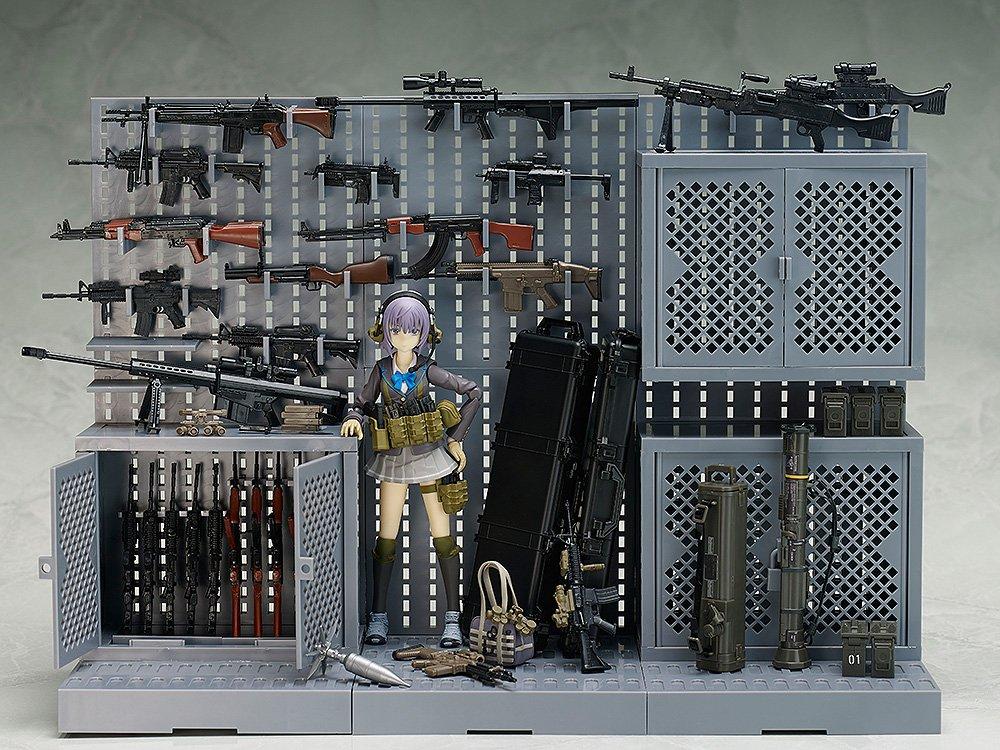 Figma Little Armory Асато Миё Без масштаба ABS и ПВХ Окрашенная Подвижная фигурка