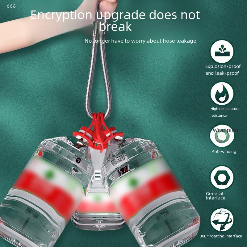 Взрывозащищенный комплект из нержавеющей стали для душа и насадки для водонагревателя в ванной комнате