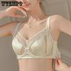 Женское нижнее белье, тонкий бюстгальтер с полной чашкой, регулируемый, предотвращающий провисание и втягивание груди, бюстгальтер большого размера, бюстгальтер пуш-ап