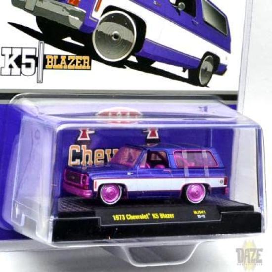 M2 MACHINES MiJo Ограниченная серия 1973 Chevrolet K5 Blazer Custom 164 - (Погоня за машиной)
