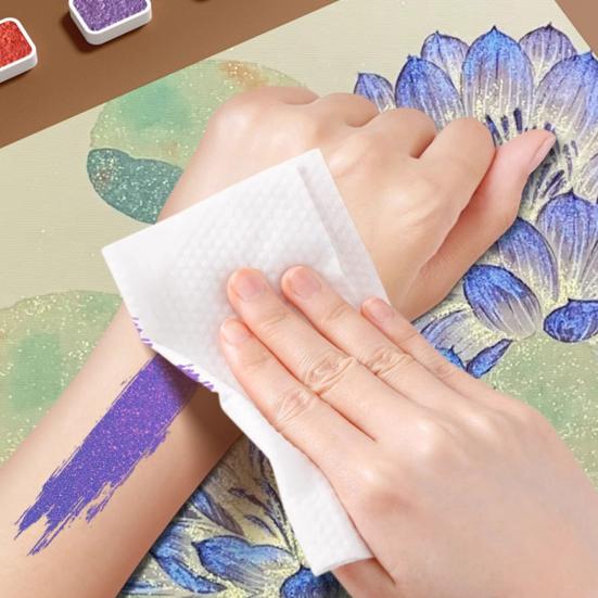 24/36/48/60 шт./набор акварельных красок, металлик, лесная палитра, портативная, блестящая, твердая