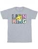 Boys The Lion King Pattern Logo T-Shirt