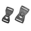 25/32mm Disconnect Capa Headgear Clips Triangle Swivel Clips Adjustment Buckle for Black Air Touch