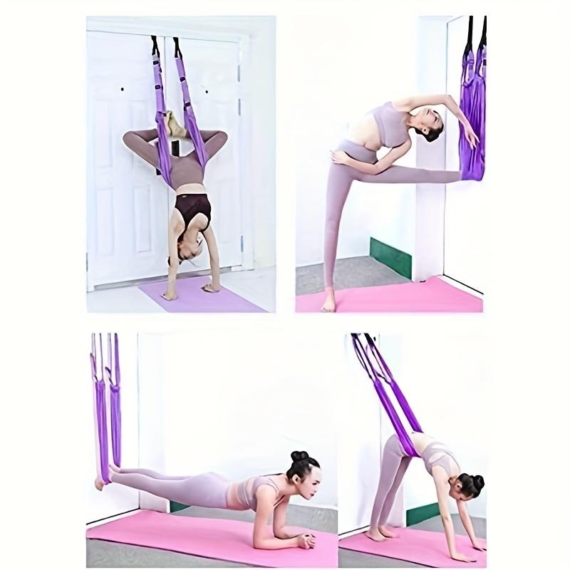 Aerial Yoga Strap for Door Home Fitness Stretching Band for Backbend and Split Training