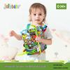 jollybaby Книжка из ткани с хвостиками животных для раннего развития