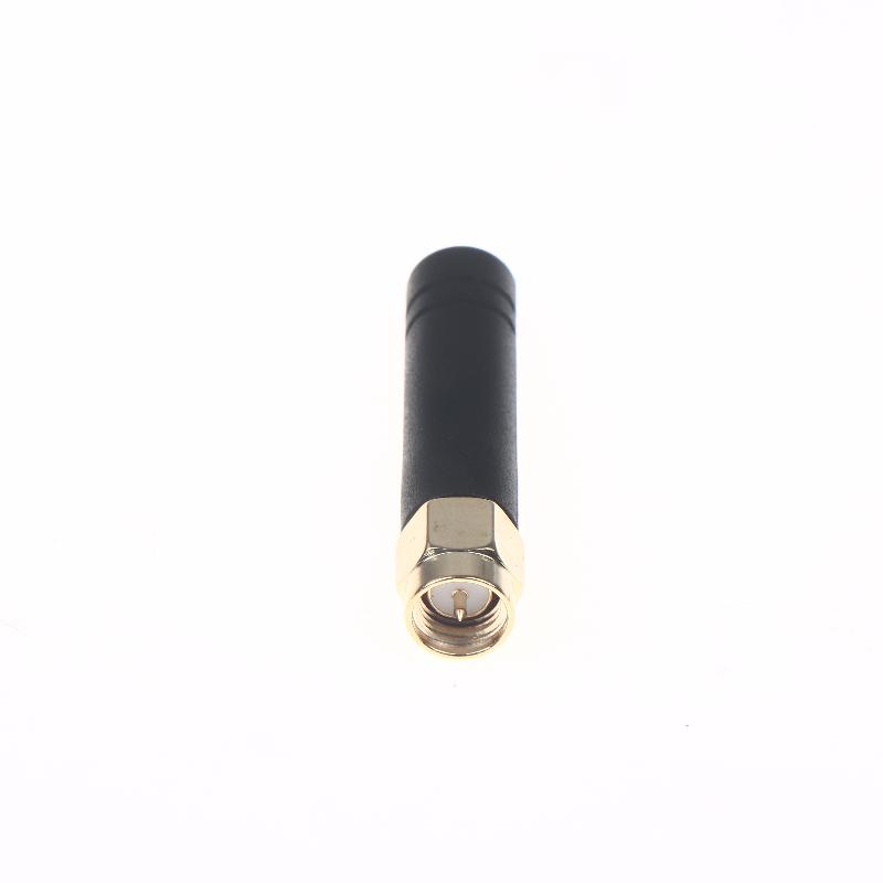 2Pcs Right/Bend Angle 2.4G Ultra Compact Mini WiFi Antenna With 2/3DBI Gain & SMA Male/Female Connector For Motherboard Modem