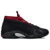 Женские кроссовки Air Jordan 14 Retro Low Red Lipstick Black Metallic-Silver Gym-Red DH4121-006