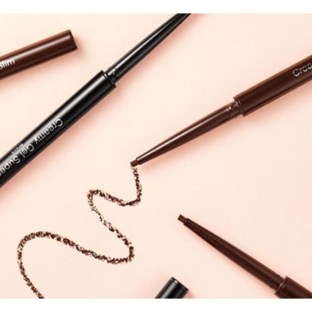 Woodbury Creamy Gel Super Slim Автоматический карандаш для глаз, Черный, 1 шт.