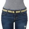  Stretch Belt No Show Flat Buckle Non-Slip Backing