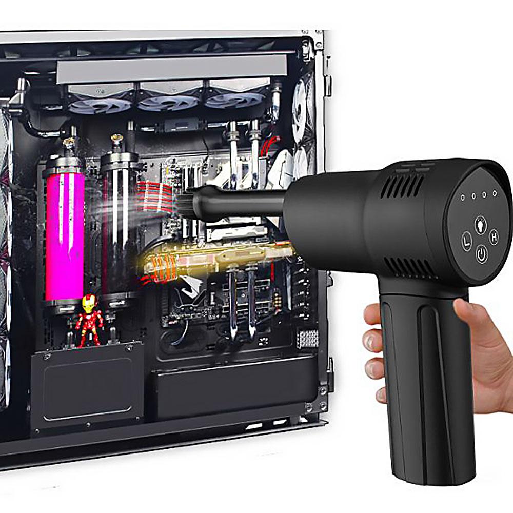 Электрический беспроводной беспроводной воздушный пылесос, пистолет для подачи сжатого воздуха, мини-пылесос для очистки камеры, клавиатуры компьютера