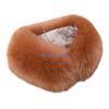 HX6F Luxurious Artificial Furs Neck Warmer For Winter Soft Thermally Scarf Fashionable Necks Wrap for Running Cycling