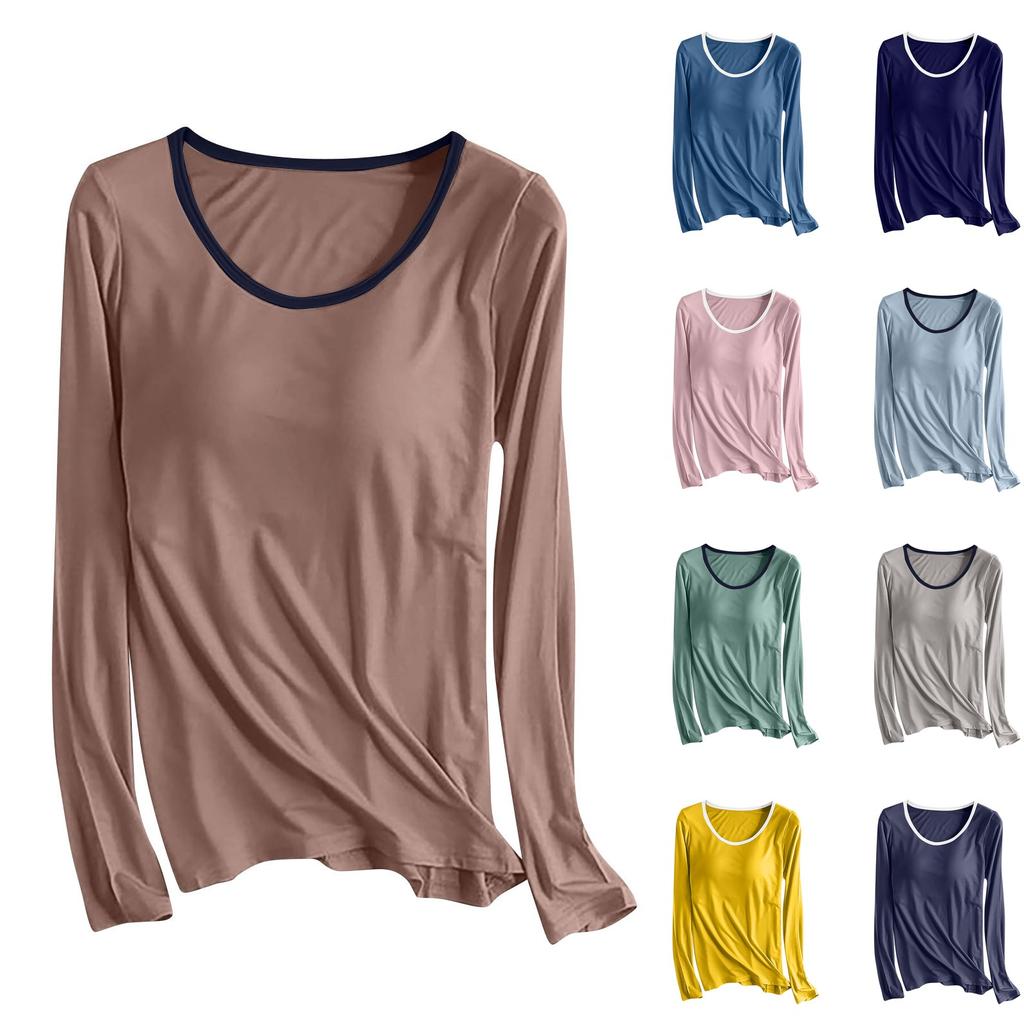 Женская однотонная рубашка с нагрудником и одной чашкой для йоги, женское нижнее белье, верх