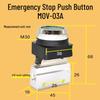 MOV-01-02-03A: Manual Pneumatic Control Valve - Two-Position Three-Way Directional Valve