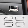 Chrome Inner Inside Door Handle Bowl Cover Catch Cap Trim Molding Garnish For Mitsubishi Outlander 2014-2018