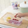ZISIZ Контейнер для хранения продуктов с дренажем для холодильника