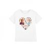Childrens/Kids Sisters Connected By Love Elsa Anna Valentine`s Day T-Shirt