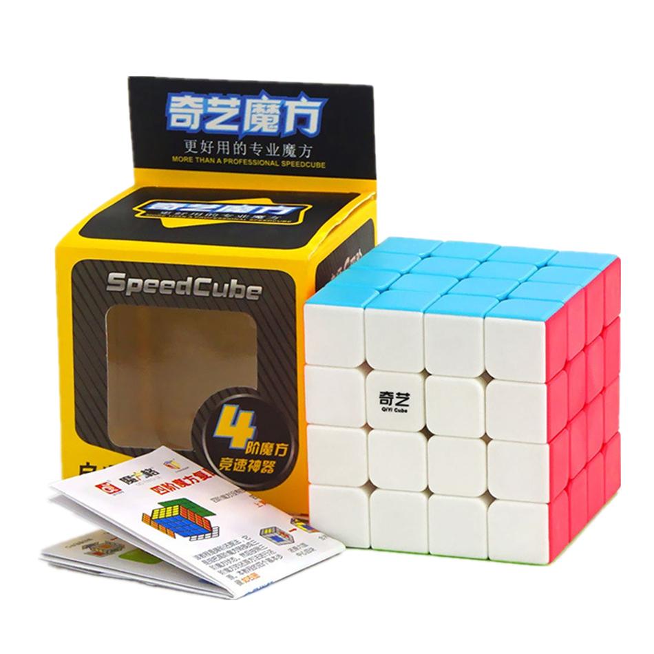 Qiyi Professional Speedcube черный и наклейка 7x7x7 6x6x6 Magic Cube MofangJiaoshi 4x4 5x5 Скорость игрушка-головоломка