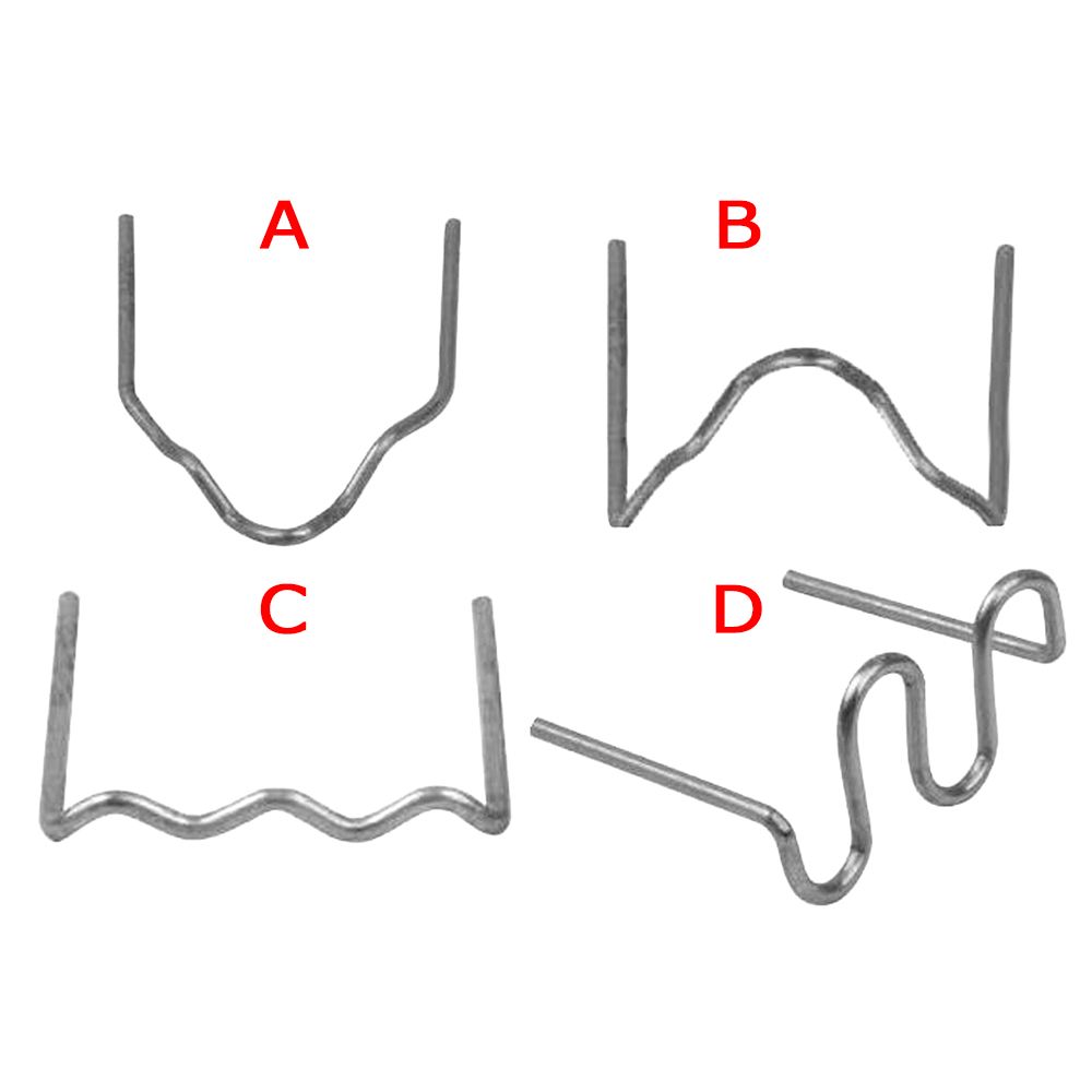 Machine Welder Accessory Car Bumper Repair Weld Wire Hot Stapler Staples Plastic Repair Machine
