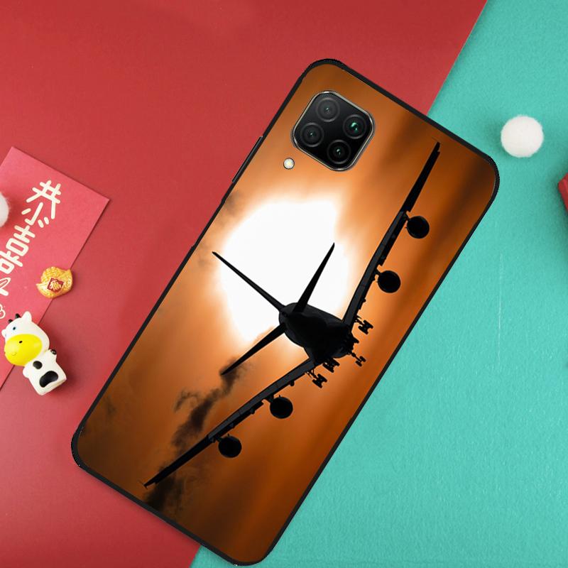 Чехол Самолет Самолет Самолет Для Huawei Nova 7i 8i 11i 12i Y73 Y72 Y61 Y91 Y90 Y70 Y60 9 10 SE 11 Pro P30 P40 Lite