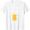 Frequent Hydration Heatstroke Countermeasure Alcohol Beer Funny Gag Neta Aiming Funny Fun Playful Uke TShirt Black