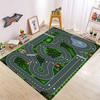 Airport Rug Fly Rug Runway Carpet Car Park Play Mat Living Room Kids Rug Non-Slip Floor Mat Area Rug Kids Room Rug Gift For Kids