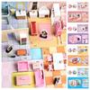 Living Room DIY Puzzle Dollhouse Room Bedroom 3D Paper Puzzle Room Jigsaw