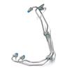 Excellent-1Set Fuel Injector Lines With Line Clamps Automotive Supplies For Cummins 3.9L 4BT Engine 12Mm VE Pump Diesel 3960725