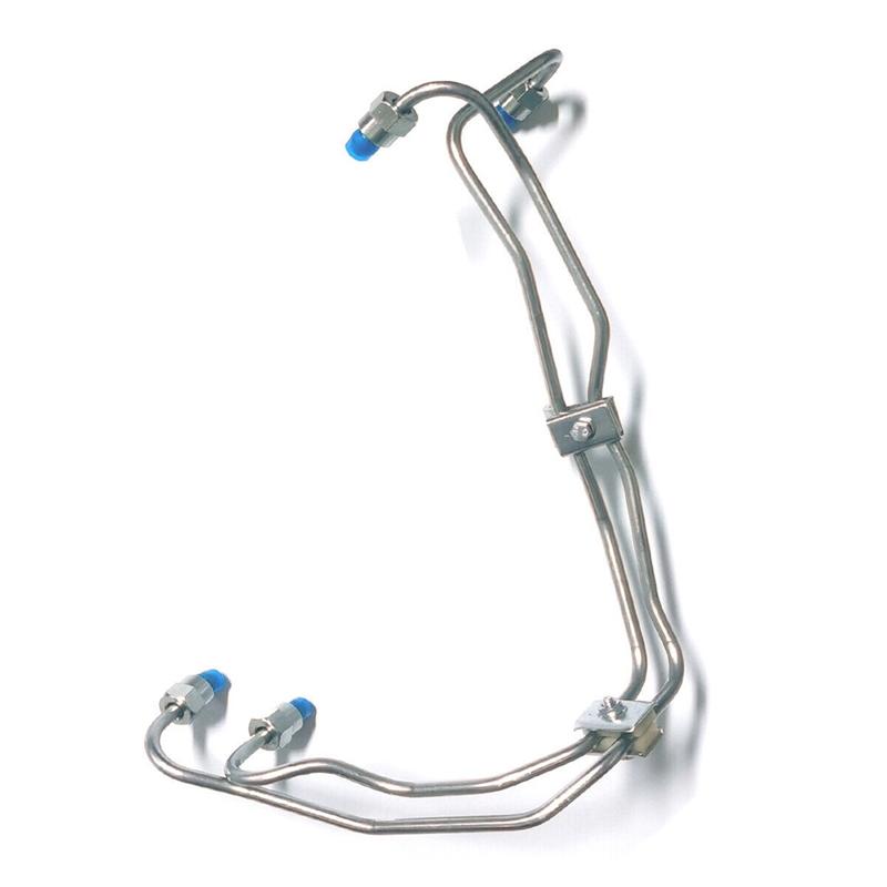 Excellent-1Set Fuel Injector Lines With Line Clamps Automotive Supplies For Cummins 3.9L 4BT Engine 12Mm VE Pump Diesel 3960725