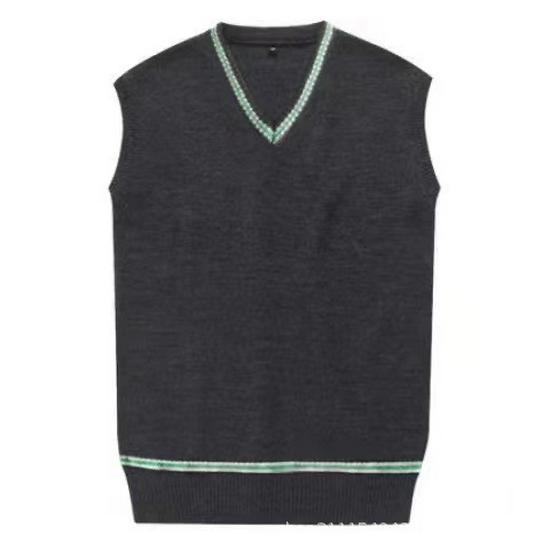 Gryffindor V-Neck Sweater Vest - Unisex Daily School Uniform, 100% Cotton