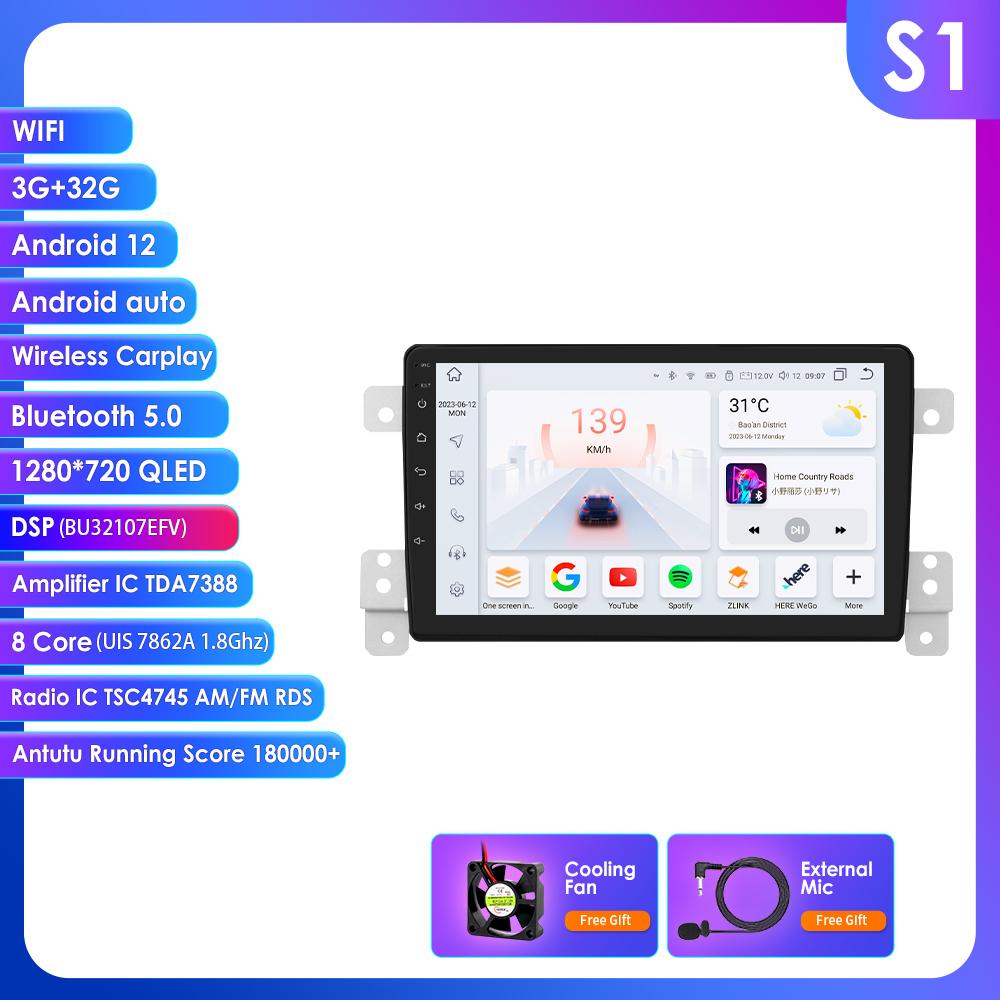 Hizpo Intelli1280*720 Экран Android Для Suzuki Grand Vitara 3 2005-2015 Автомагнитола Мультимедийный Плеер Navi 2Din Стерео Carplay Головное Устройство Аудио