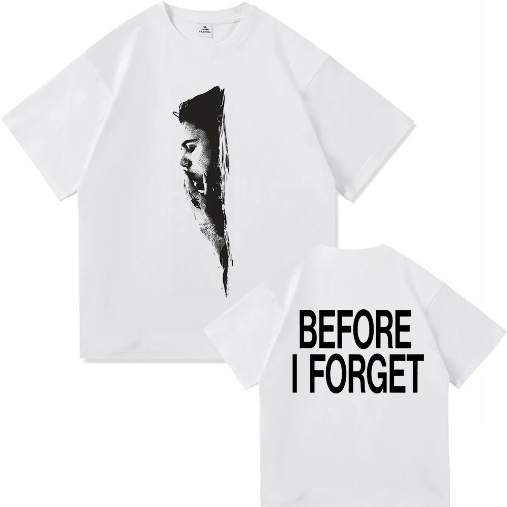 The Kid Laroi Before I Forget Tee Shirt 2026 New Album UnisexWomen Clothing Harajuku High Quality Tops Cotton TShirts Vintage