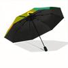 1pc Frog UFO Auto Open/close, All-Season Portable Folding Umbrella for Women & Men, Travel, Everyday, Formal Events - Compact Luxury Parasol, Outdoor