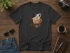 Coffee Lover T-Shirt, Coffee Fuels Good Days Tee, Cute Coffee Graphic Shirt, Barista Gift, Comfort Colors 1717