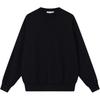 Fear of God Essentials Классический свитшот с круглым вырезом Винтажный черный Мужские Топы 192AS252081F